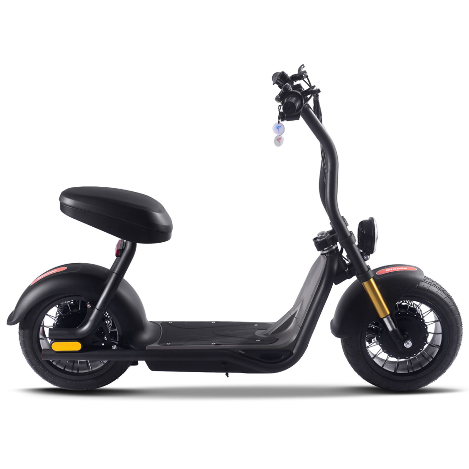 SAY YEAH H10 Black Fat Tire Electic Scooter 1000W 48V  Top speed 25mph 