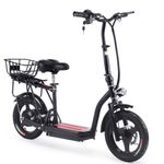 SAY YEAH Cruiser Electric Scooter 350W 48V Top Speed: 18 mph Range: 10-15 miles per charge