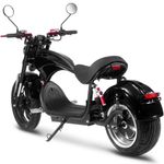 SAY YEAH M4 Black Electric Motorcycle 2500W 60V Top Speed 28mph Range Per Charge: 35 to 50 miles