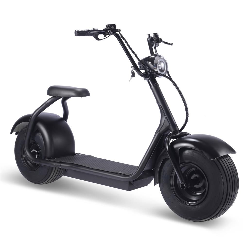 SAY YEAH  Fat Tire 60v 18ah 2000w Lithium Electric Scooter Black