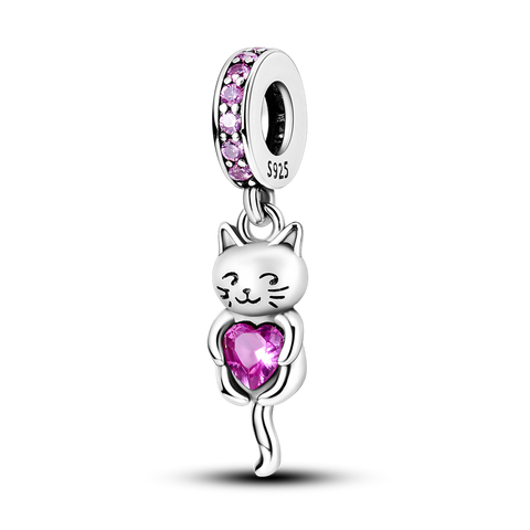 Zirconium Cat Dangle
