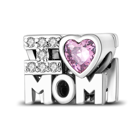 Love Heart Shape Charm Bead