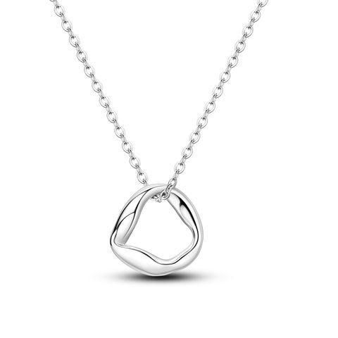 Liquefied Circle Necklace