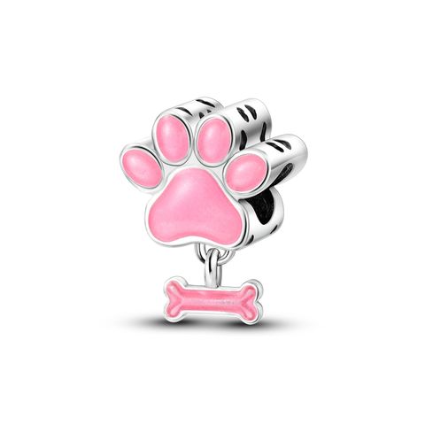 Claw Imprinted Bone Charm Bead