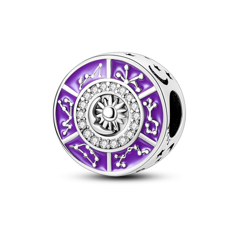 Perles du zodiaque violet