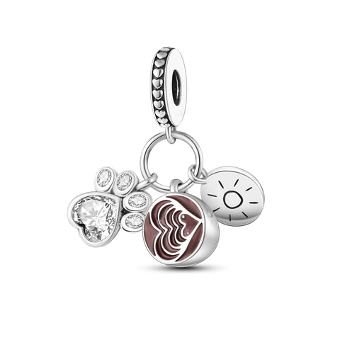 Claw Coffee Cup Sun Dangle Charm