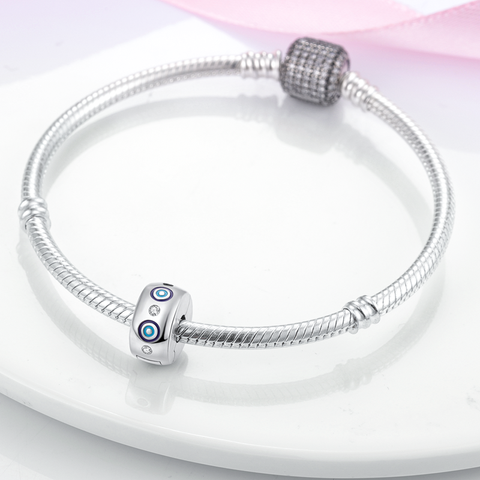 Eye Charms Fermoir Pavé Clip