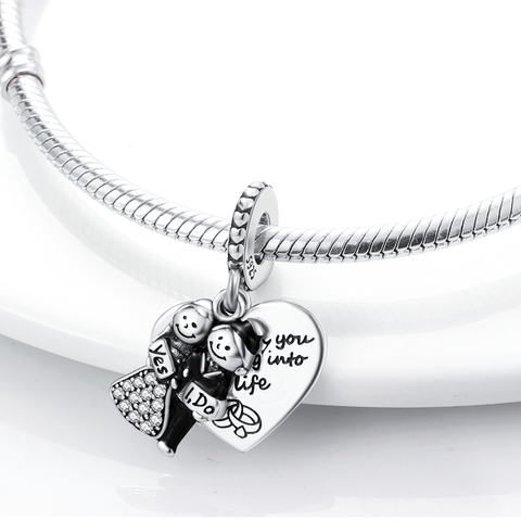 Wedding Bridegroom Bride Dangle