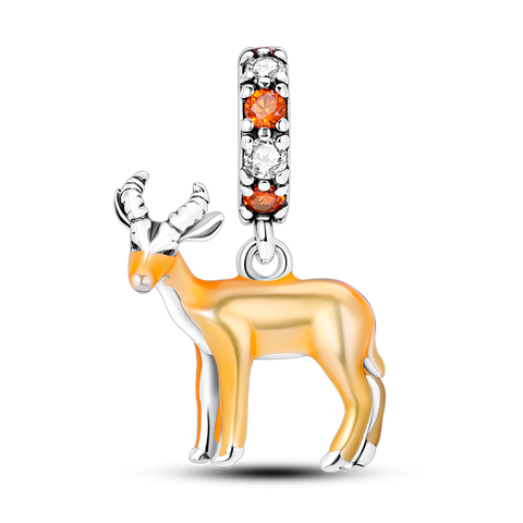 Yellow Antelope Dangle