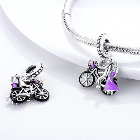 Pendentif Vélo et Amour