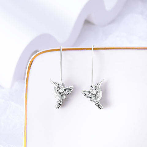 Hummingbird Earrings Earhooks