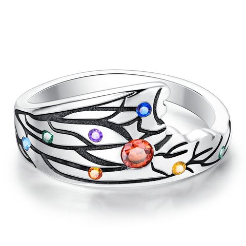 Rainbow Fishtail Ring