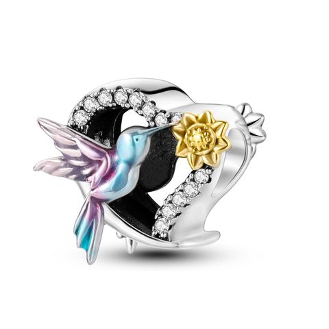 Perles d'amour de tournesol de colibri