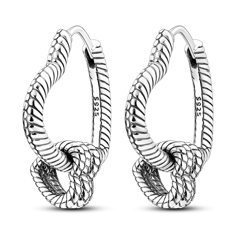 Boucles d'oreilles en forme de cœur à imprimé serpent