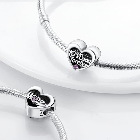 Mom Love You Forever Beads