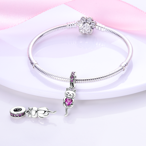 Zirconium Cat Dangle
