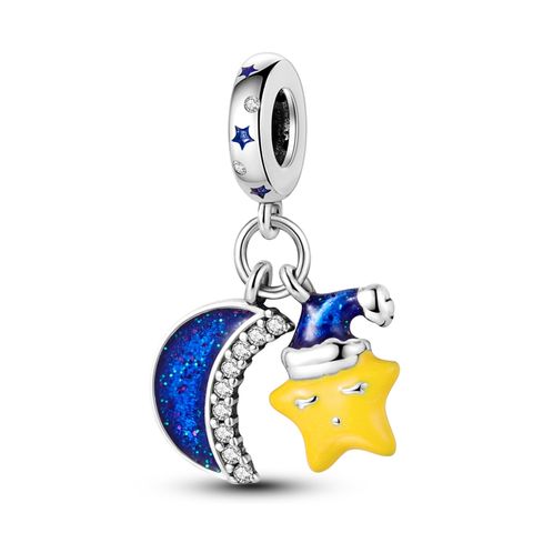 Goodnight Star Moon Pendant