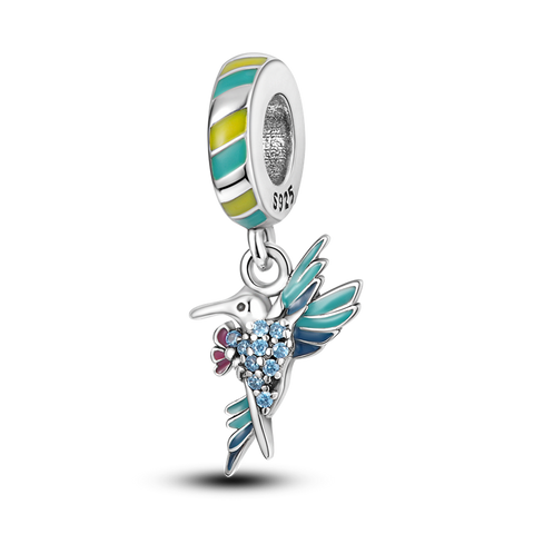 Colibri Dangle Charms Perles