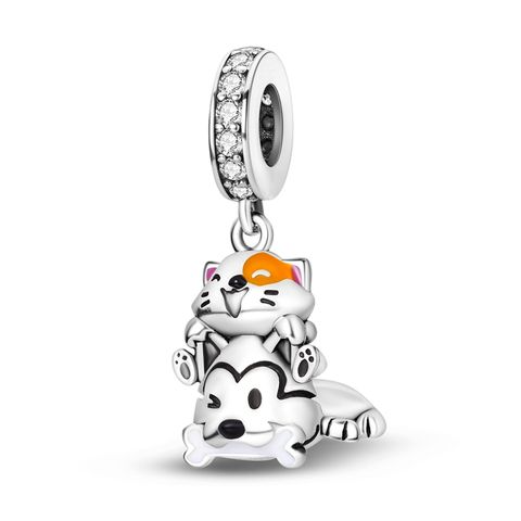 Cat and Dog Game Bead Charm