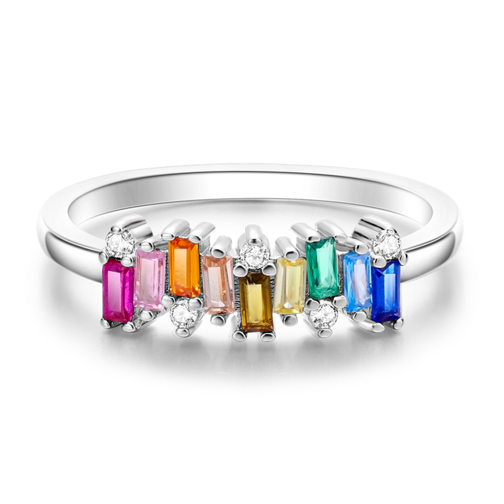 Brilliant Rainbow Candy Ring