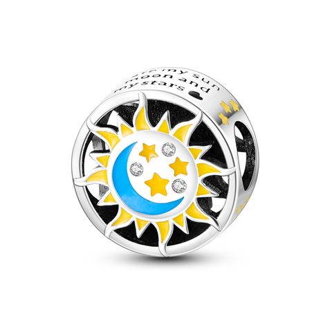 Star Moon Sun Charm Bead