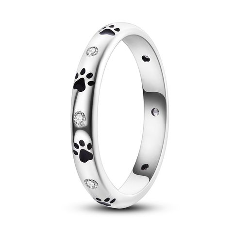 Paw Print Simple Ring