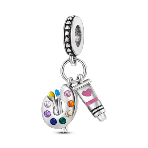 Color Palette Charms Beads