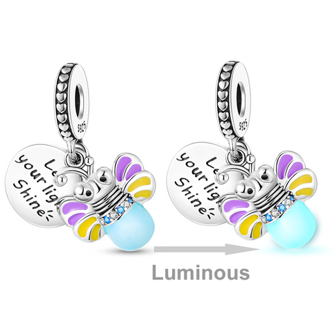 Luminous Bulb Firefly Pendant