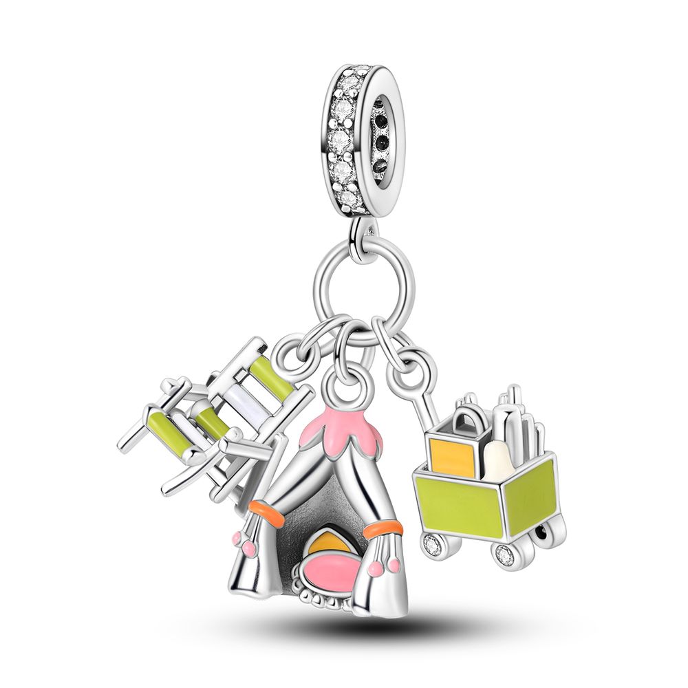 Happy Camping Charms