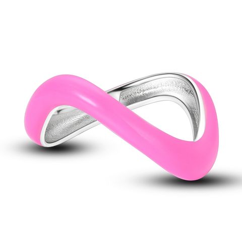 Pink Curve Ring