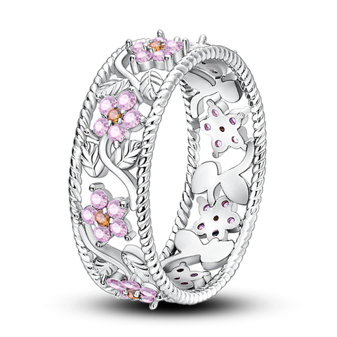 Anillo Flor Begonia