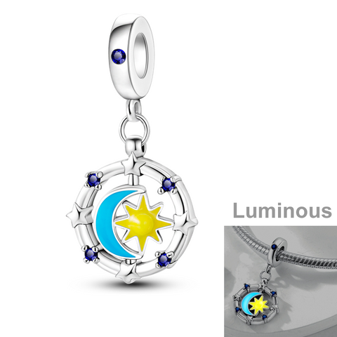 Luminous Moon Sun Pendant