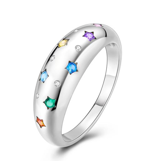 Colorful Star Ring