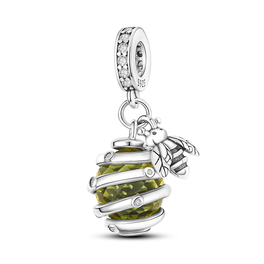 Breloque Argent Sterling 925 MULA - Compatible Bracelets Européens, Cadeau Femme