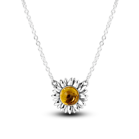 Sonnenblume-Halskette