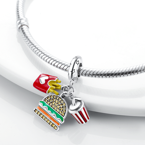 Hamburger Fries Coke Dangle