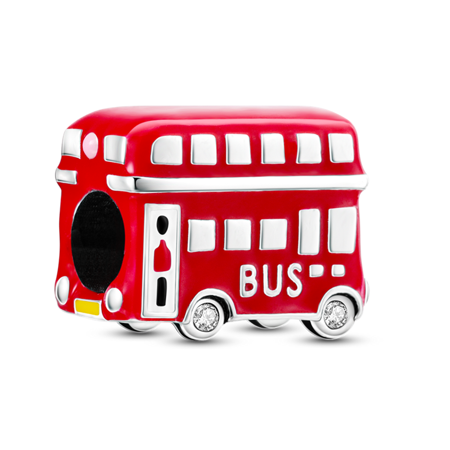 Double Decker Bus Beads