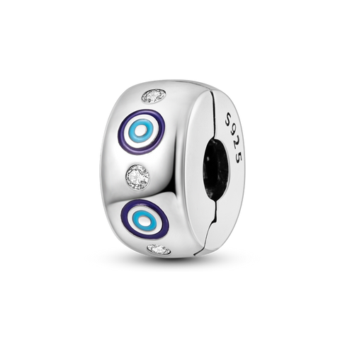Eye Charms Fermoir Pavé Clip