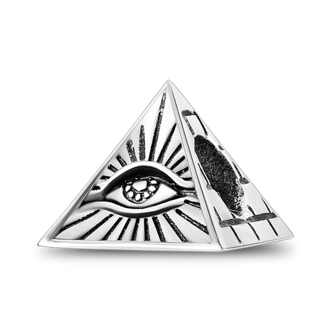 Pyramid Devil's Eye Beads