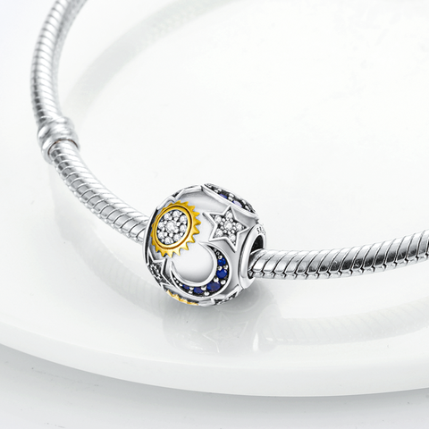 Moon Sun and Star Pendants