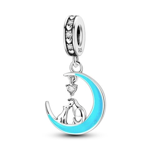 Pendentif Chats sur la Lune