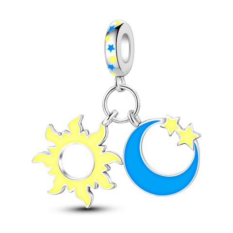 Luminous Sun Moon Pendant