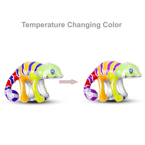 Vibrant Heat-Responsive Symphony Chameleon Beads
