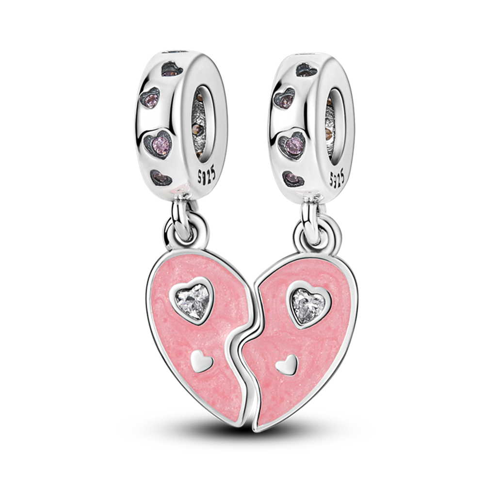 Pink Mother Daughter Combination Beads