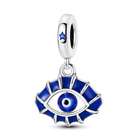 Oil Painted Devil's Eye Charm