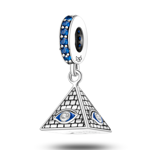Pyramide Demon Eye Charms Perles