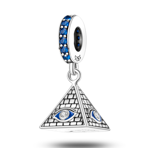 Pyramid Demon Eye Charms Beads