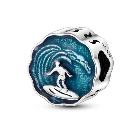 Mula Noël européen en argent sterling 925, breloque à monter soi-même, perle de surf adaptée aux bracelets pour femmes, bijoux