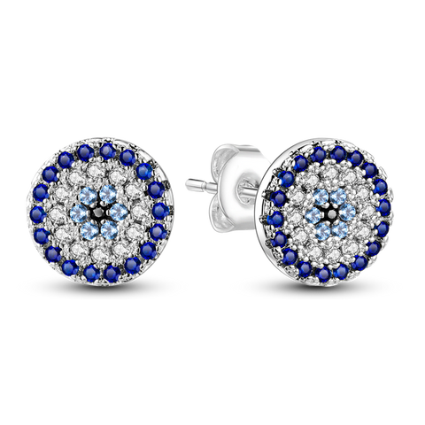 Devil's Eye Stud Earrings