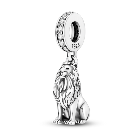Silver Color Lion Pendant